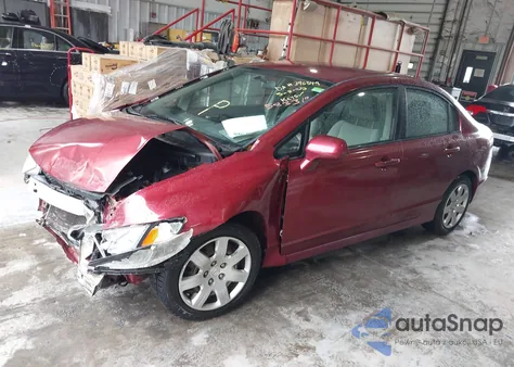 2010 Honda Civic Lx z USA, uszkodzony, nr VIN 2HGFA1F5XAH583319